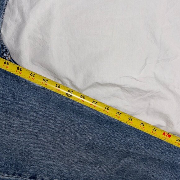 Levis 505 Mens Straight Fit Blue Denim Jeans 29 X 30 Classic Style - Picture 11 of 13